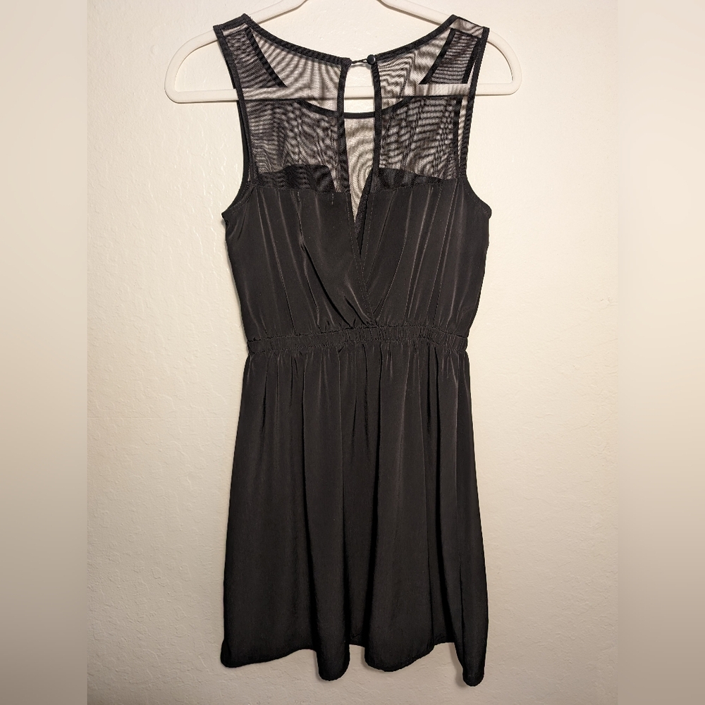 LUSH Mesh Detailed Mini‎ Dress NWOT small